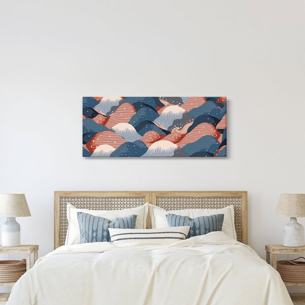Slika - Japanski valovi (120x50 cm)