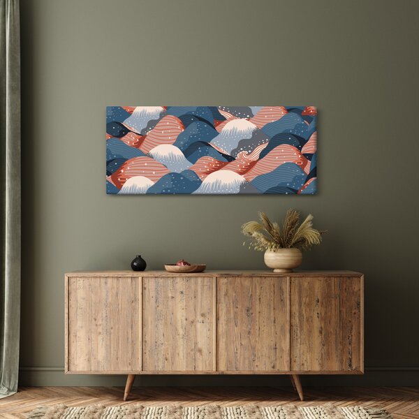 Slika - Japanski valovi (120x50 cm)
