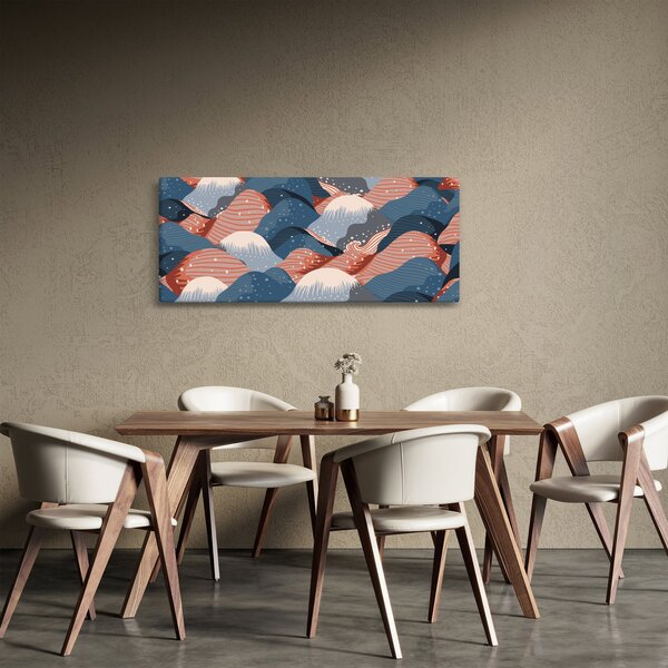 Slika - Japanski valovi (120x50 cm)