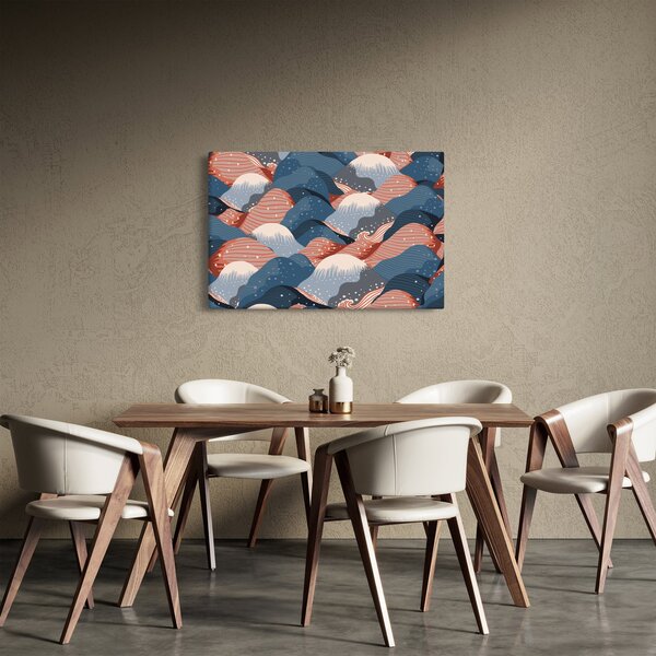 Slika - Japanski valovi (90x60 cm)