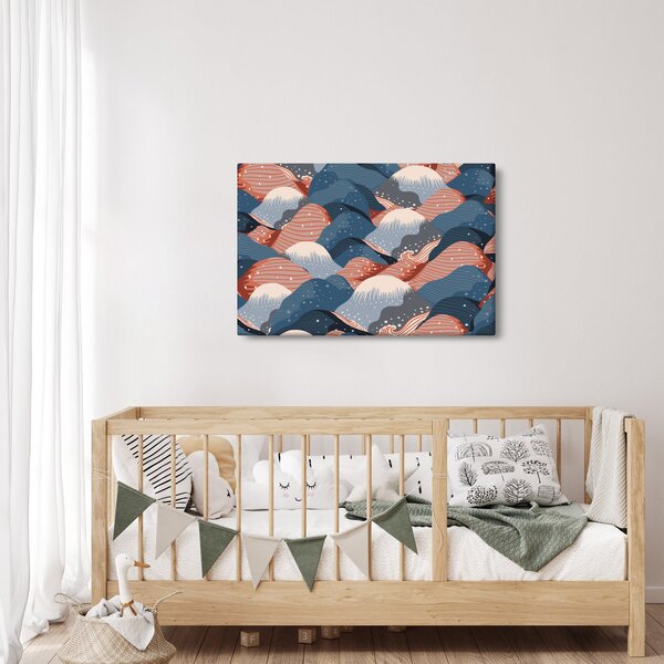 Slika - Japanski valovi (90x60 cm)