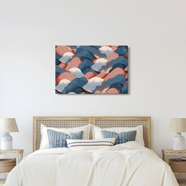 Slika - Japanski valovi (90x60 cm)