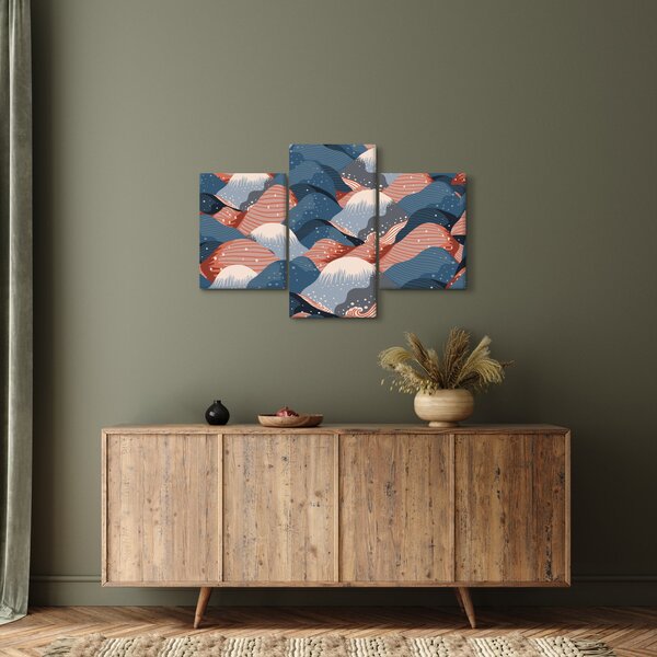 Slika - Japanski valovi (90x60 cm)