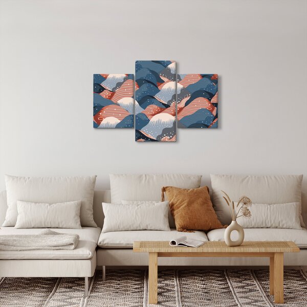 Slika - Japanski valovi (90x60 cm)