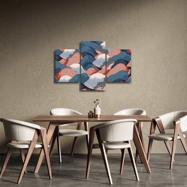 Slika - Japanski valovi (90x60 cm)