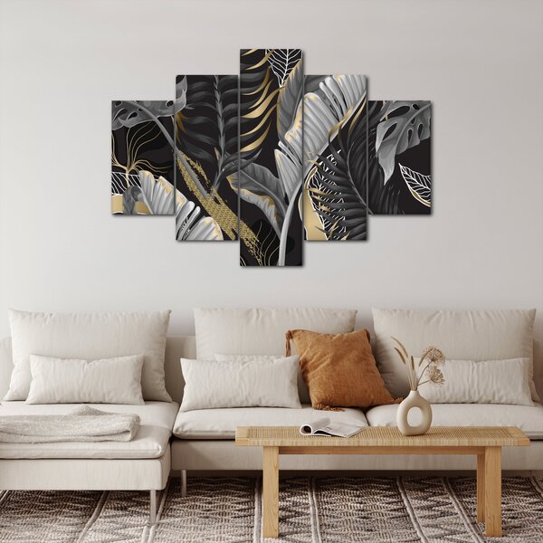 Slika - Zlatna džungla (150x105 cm)