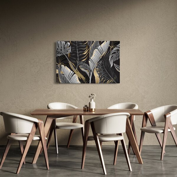 Slika - Zlatna džungla (90x60 cm)