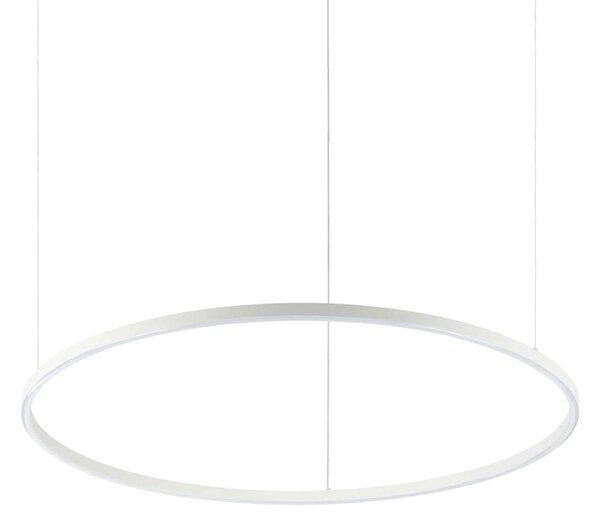 Ideal Lux - LED Luster na sajli ORACLE SLIM LED/55W/230V pr. 90 cm bijela