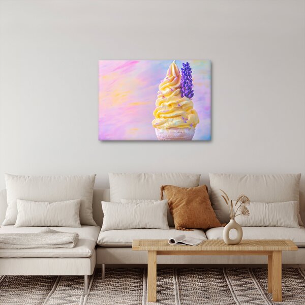 Slika - Sladoled s lavandom (70x50 cm)