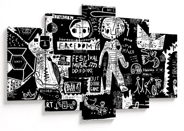 Slika - Grafiti (150x105 cm)
