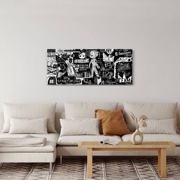 Slika - Grafiti (120x50 cm)