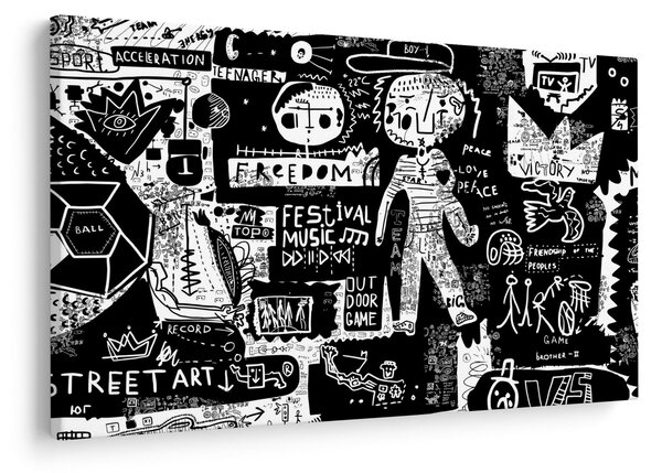 Slika - Grafiti (90x60 cm)