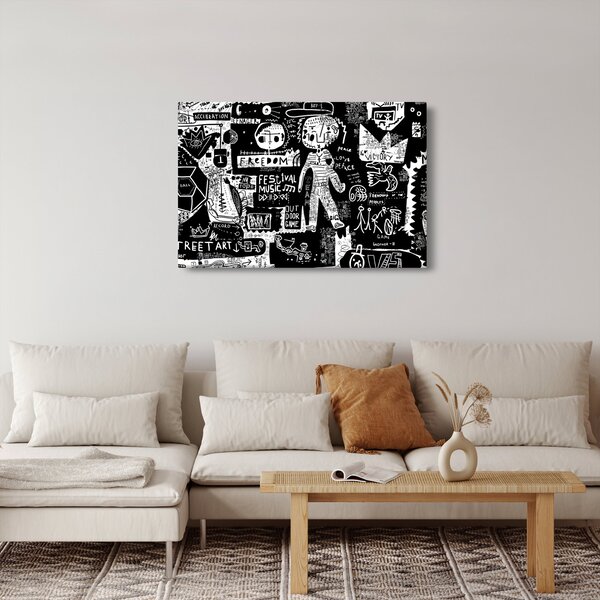 Slika - Grafiti (90x60 cm)