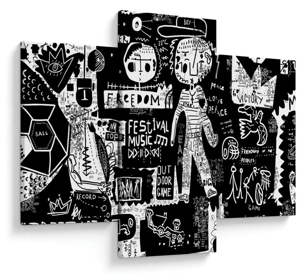 Slika - Grafiti (90x60 cm)