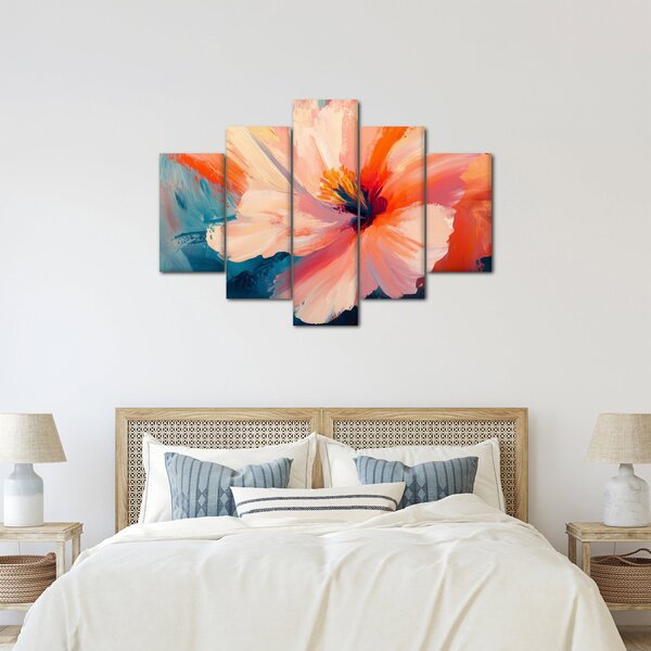 Slika - Oslikani cvijet (150x105 cm)