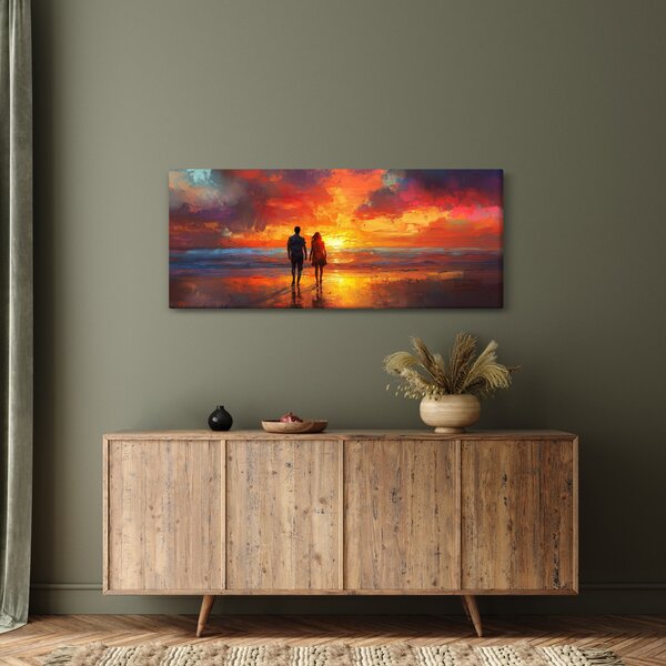 Slika - Šetnja plažom (120x50 cm)