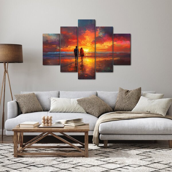 Slika - Šetnja plažom (150x105 cm)