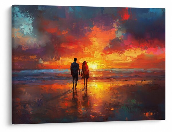 Slika - Šetnja plažom (70x50 cm)