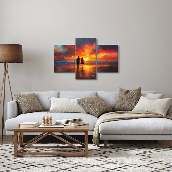 Slika - Šetnja plažom (90x60 cm)