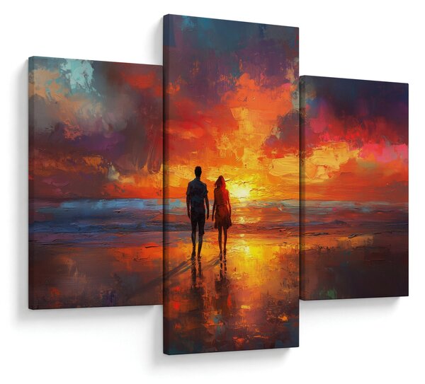 Slika - Šetnja plažom (90x60 cm)