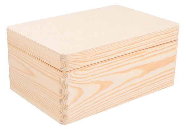 AtmoWood Drvena kutija s poklopcem 30 x 20 x 14 cm bez ručke
