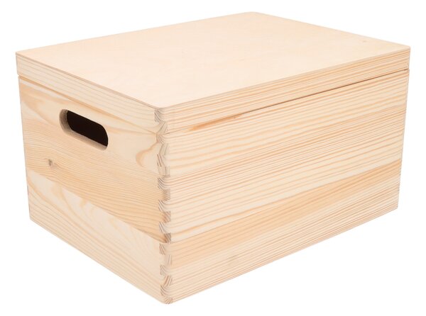 AtmoWood Drvena kutija s poklopcem 40 x 30 x 23 cm