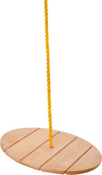 Woody Drvena ljuljačka u obliku tanjura