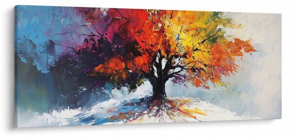 Slika - Šareno drvo (120x50 cm)