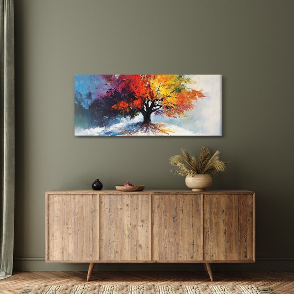 Slika - Šareno drvo (120x50 cm)