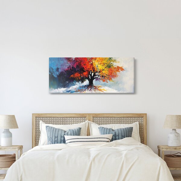 Slika - Šareno drvo (120x50 cm)