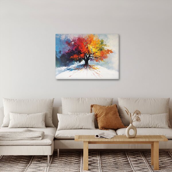 Slika - Šareno drvo (70x50 cm)