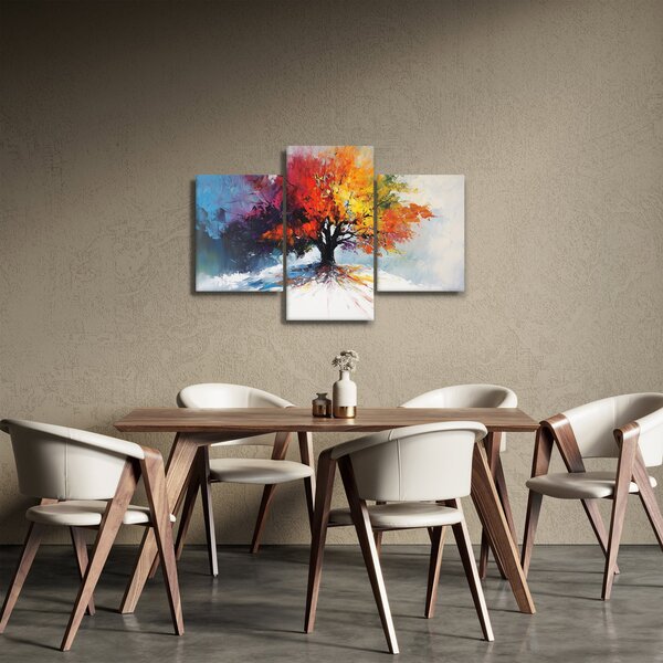 Slika - Šareno drvo (90x60 cm)