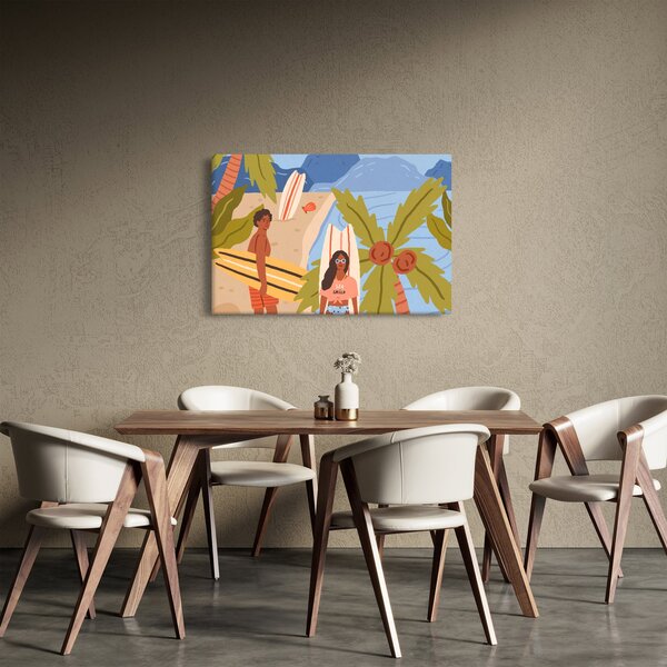 Slika - Uživaj u životu (90x60 cm)