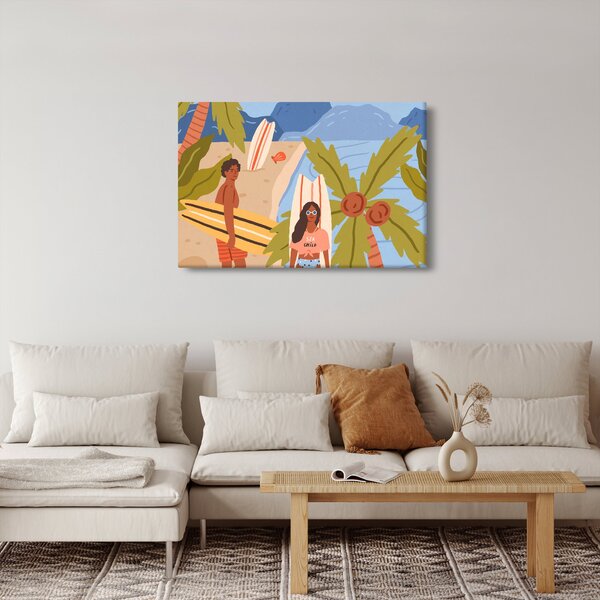 Slika - Uživaj u životu (90x60 cm)