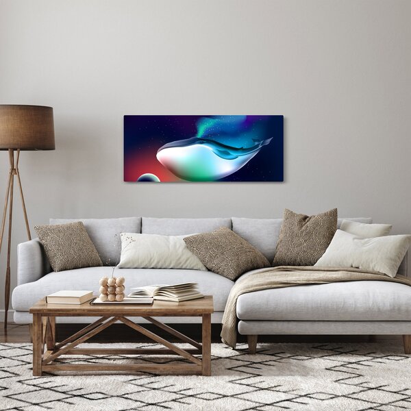 Slika - Kit u svemiru (120x50 cm)
