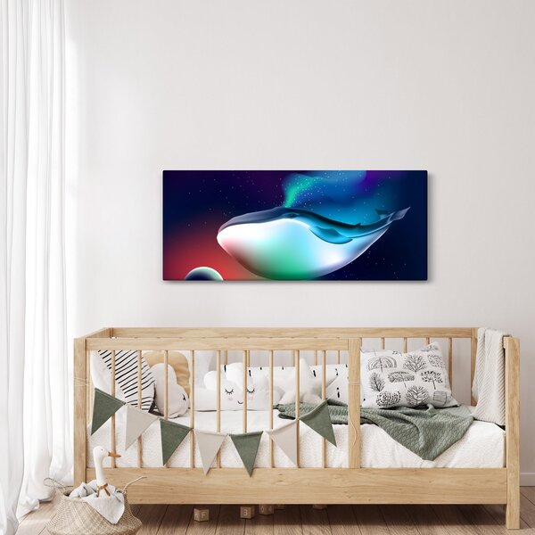 Slika - Kit u svemiru (120x50 cm)