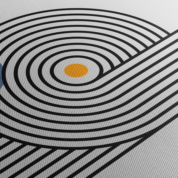 Slika - Minimalistička apstrakcija N⁰1 (90x60 cm)