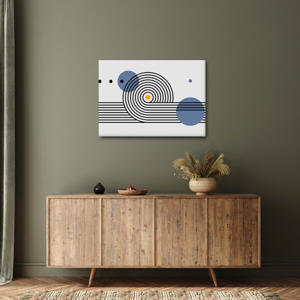 Slika - Minimalistička apstrakcija N⁰1 (70x50 cm)