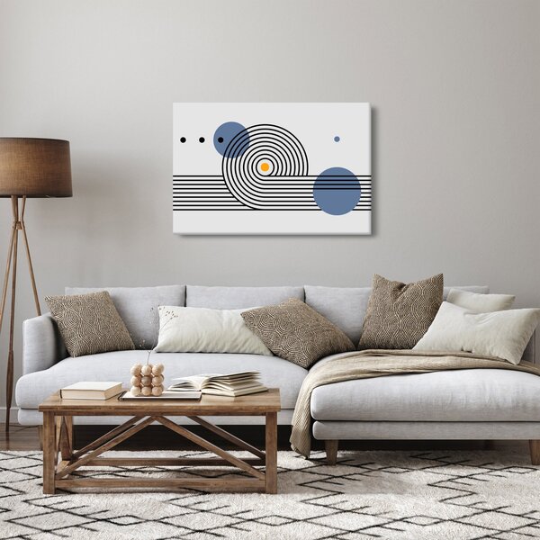 Slika - Minimalistička apstrakcija N⁰1 (90x60 cm)