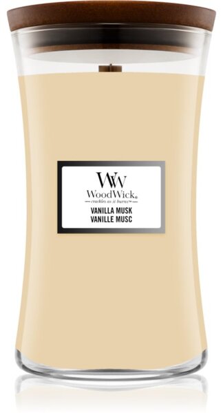 Woodwick Vanilla Musk mirisna svijeća 610 g