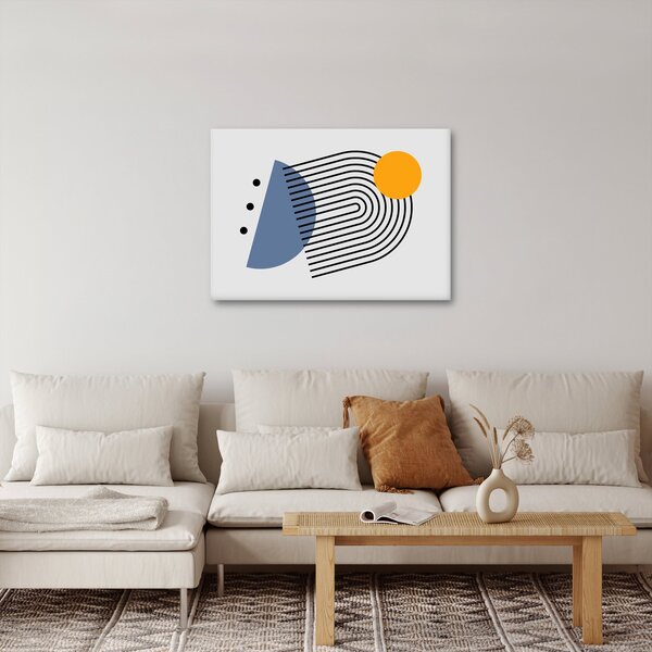 Slika - Minimalistička apstrakcija N⁰2 (70x50 cm)