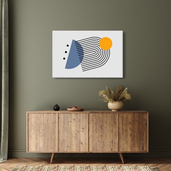 Slika - Minimalistička apstrakcija N⁰2 (90x60 cm)