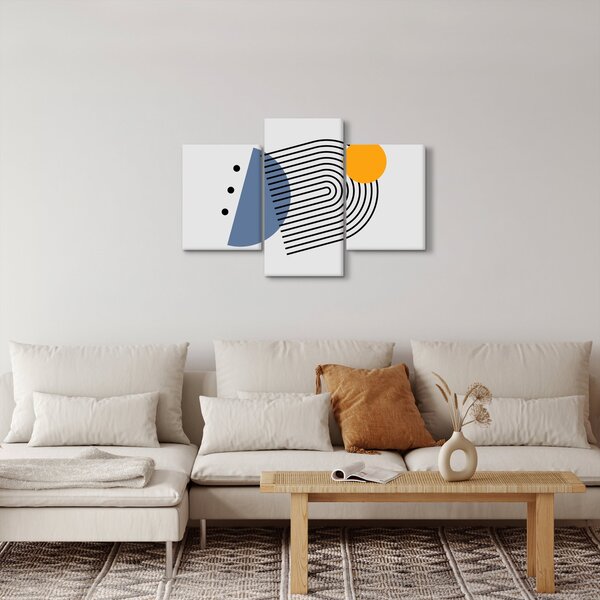 Slika - Minimalistička apstrakcija N⁰2 (90x60 cm)