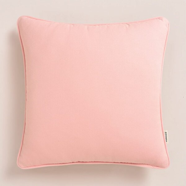 Elegantna jastučnica u puderasto ružičastoj boji 40 x 40 cm
