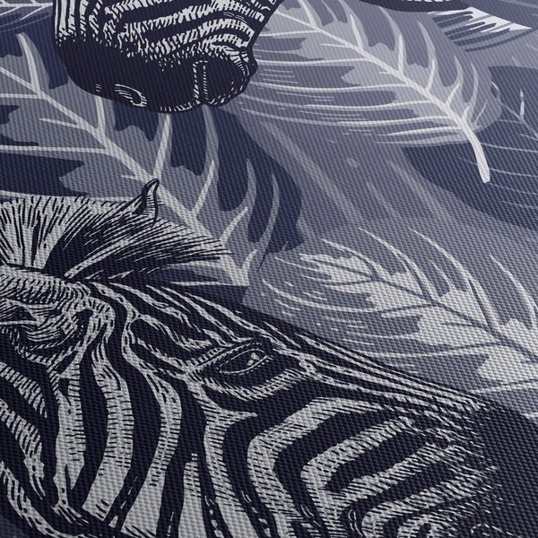 Slika - Plave zebre (90x60 cm)