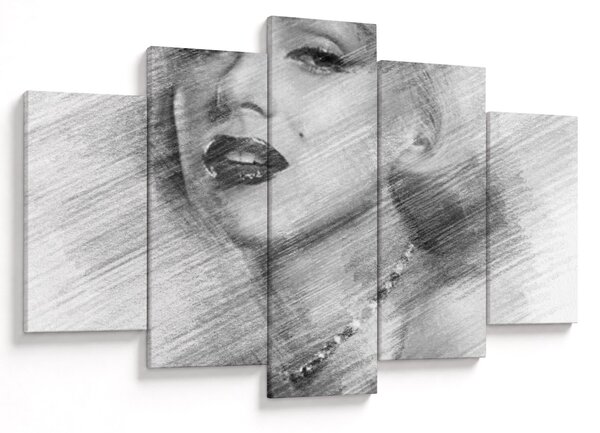 Slika - Portret Marilyn Monroe (150x105 cm)