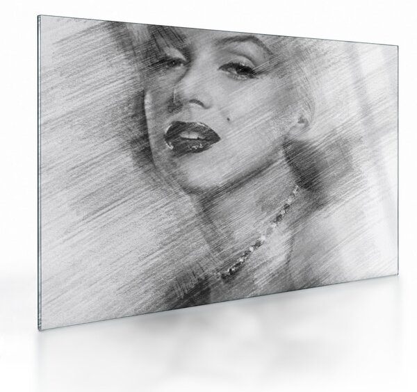 Staklena slika - Portret Marilyn Monroe (70x50 cm)