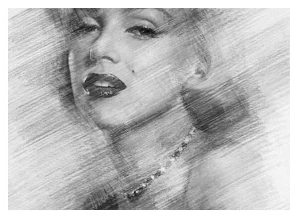 Slika - Portret Marilyn Monroe (70x50 cm)