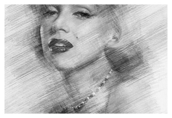 Slika - Portret Marilyn Monroe (90x60 cm)