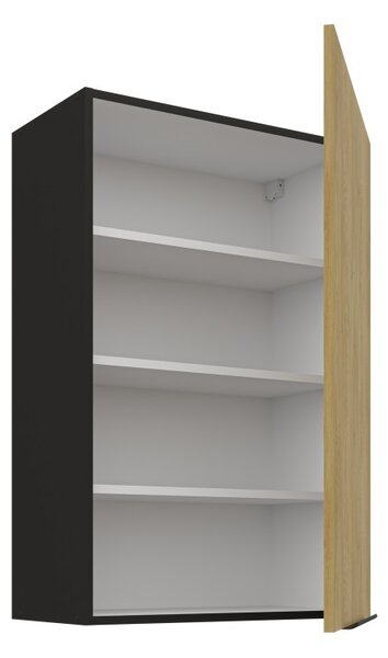 Zondo.hr Gornji kuhinjski ormarić Carminia 60 G-90 1F (hrast cremona + crna). Akcija -8%. 1143282